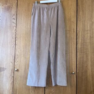 Alfred Dunner Pull On Corduroy Pants